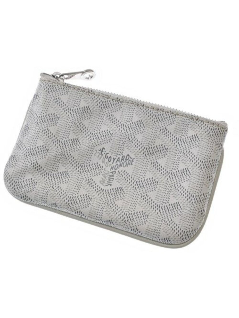 Goyard Pouch White